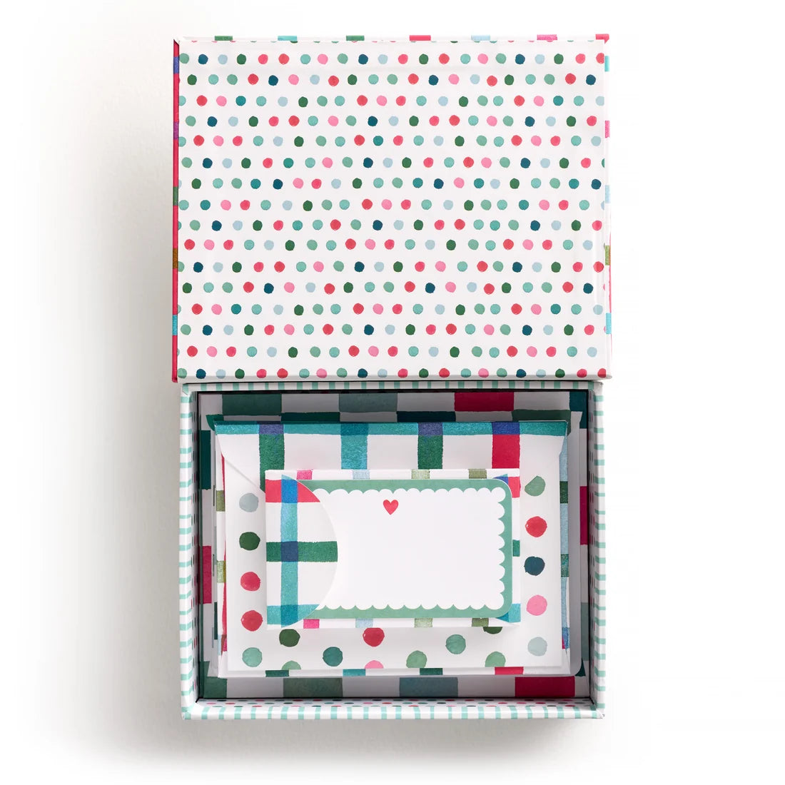 E.Frances Happy Plaid Stationery Set