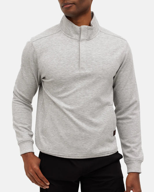 Waggle Men's Sunday Quarter Zip- Stone