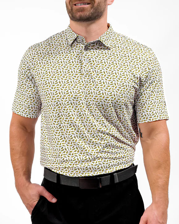 Waggle Men's Tacklebox Polo