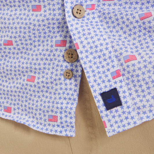Southern Marsh Blaise Relaxed Shirt - Stars Forever
