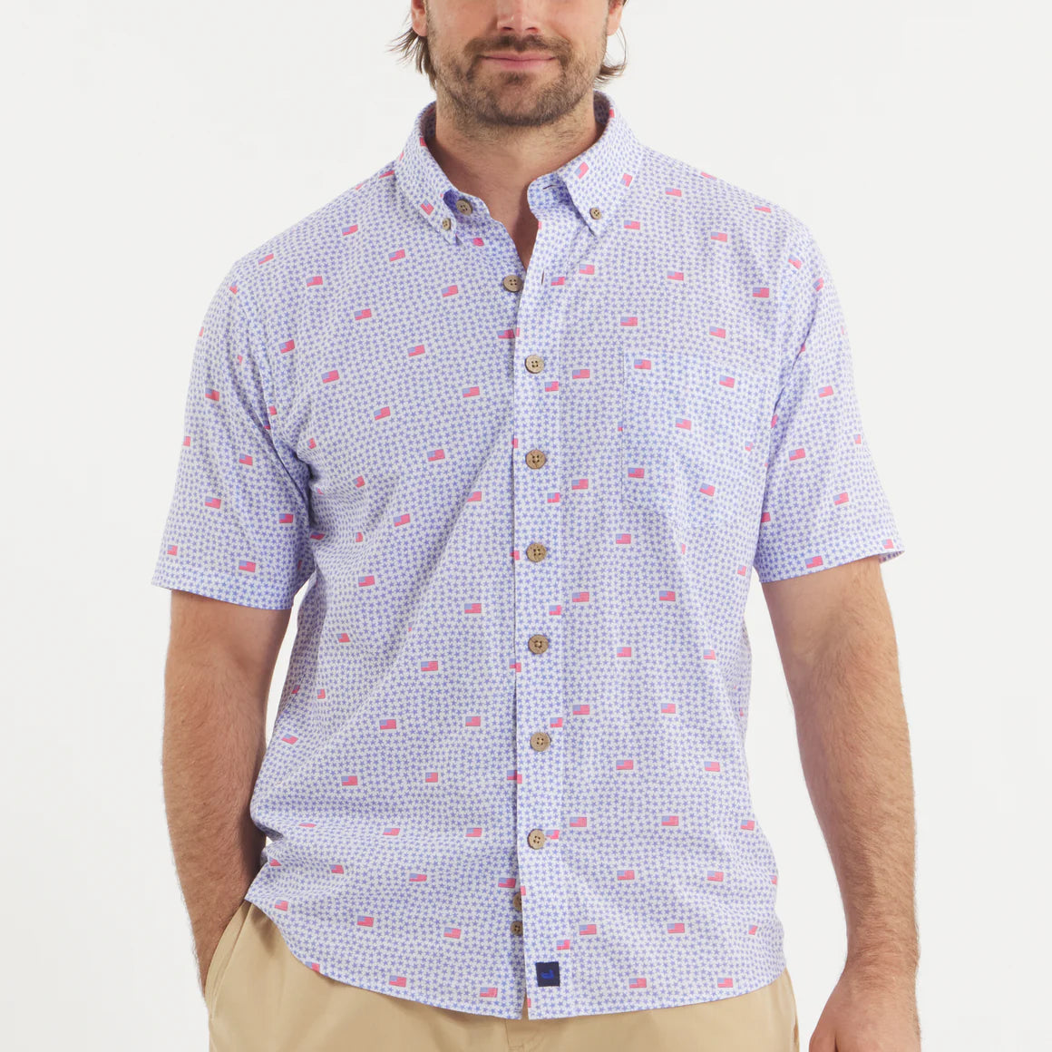 Southern Marsh Blaise Relaxed Shirt - Stars Forever