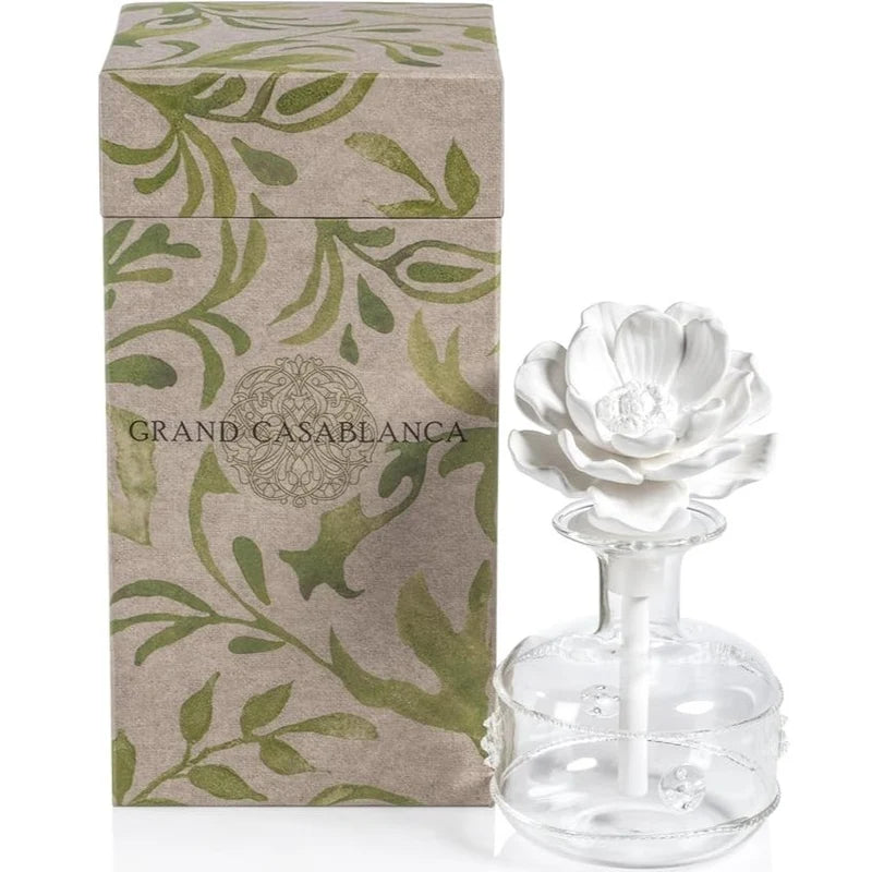 Zodax Grand Casablanca Porcelain Diffuser- Water Lotus