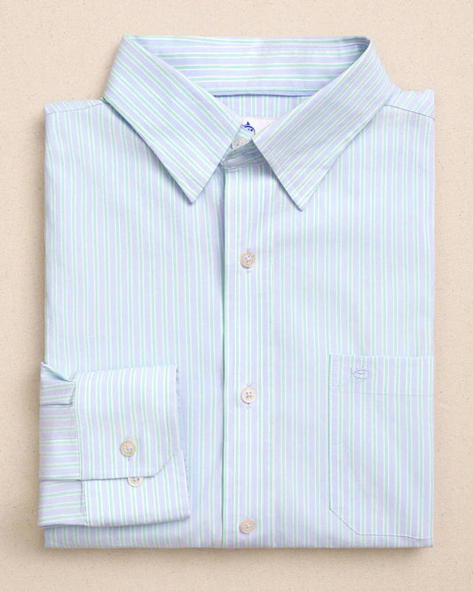 Southern Tide Men's Amelia Island Stripe Charleston Sport Shirt