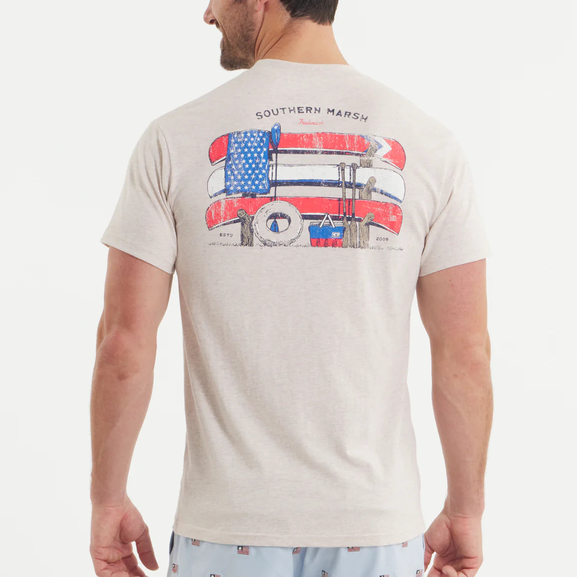 Southern Marsh Men's American Summertime Tee
