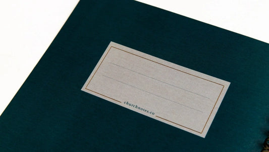 Church Notes Notebook - Kraft