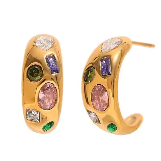 Linny Co. Britton Hoop Earrings