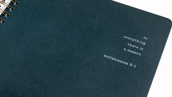 Church Notes Notebook-Navy