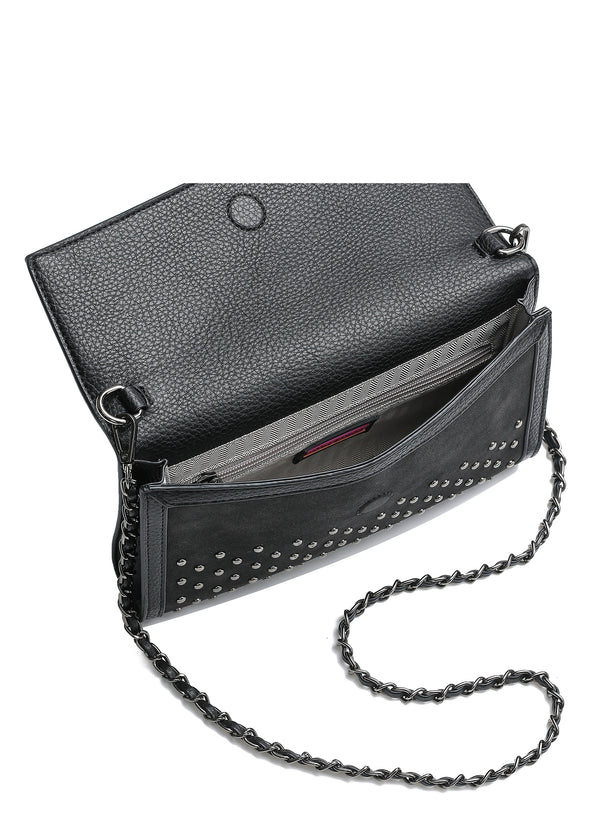 Haute Shore Beth Black Studded Clutch