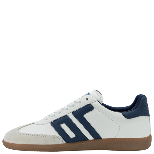 Back 70 Men's Cloud 600 In White Navy Sneakers