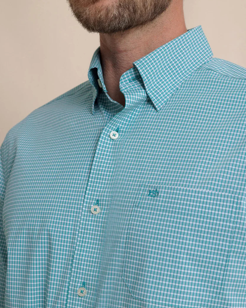 Southern Tide Men's Crofton Plaid Charleston Sport Shirt