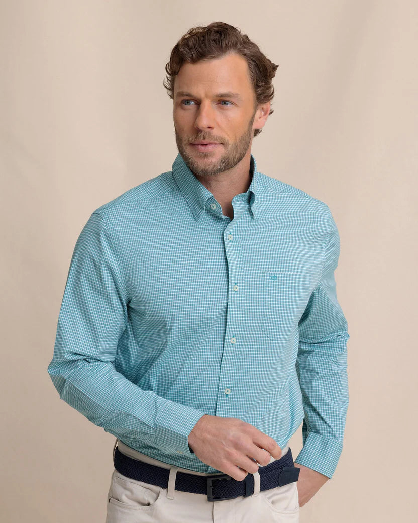 Southern Tide Men's Crofton Plaid Charleston Sport Shirt
