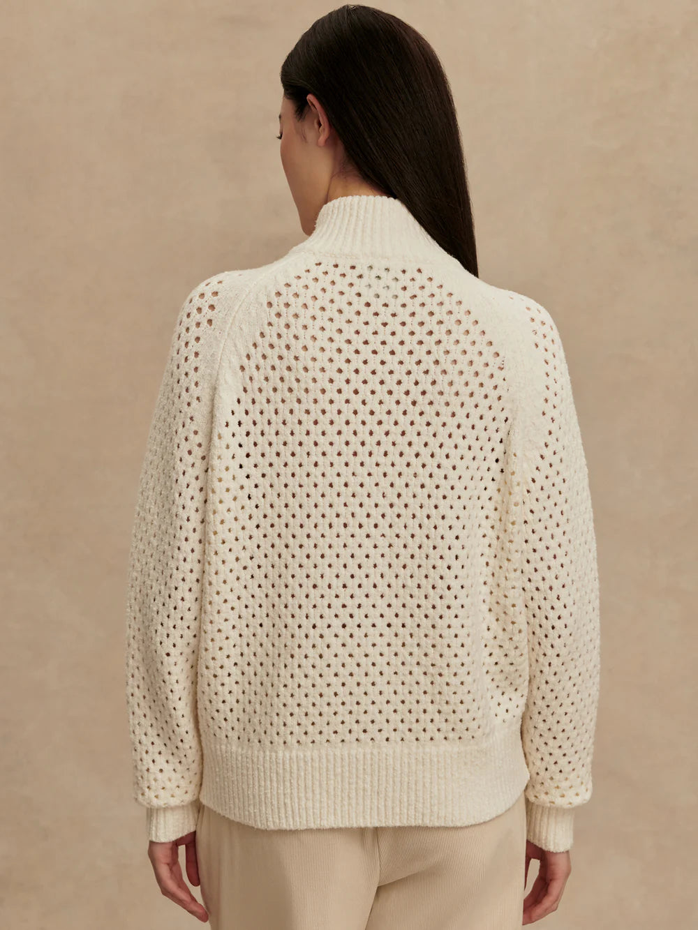 Varley Mandy Bouclé Knit Jacket