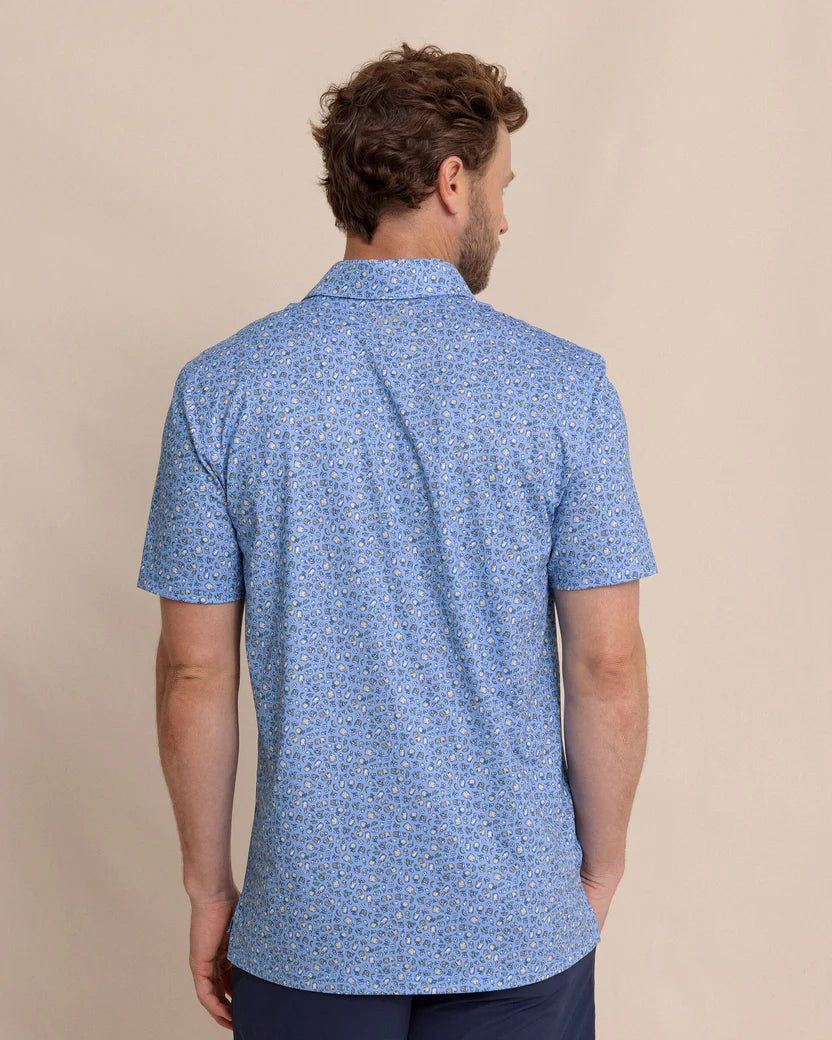 Southern Tide Men's Driver I'll Have an Old Fashioned Printed Polo