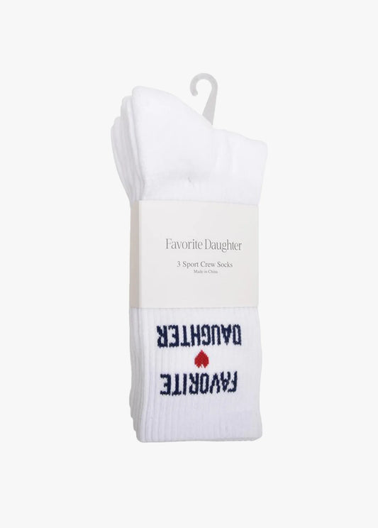 Favorite Daughter The Favorite Daughter Heart Sock Set