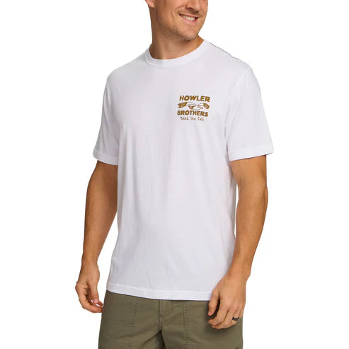 Howler Bros Cotton T-shirt-Flocka Seagulls