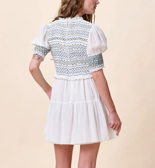 Cleobella Gwendolyn Mini Dress | Ivory