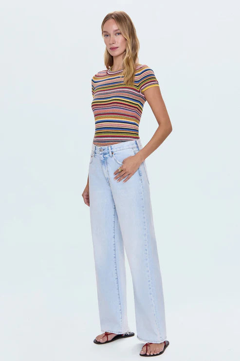 Pistola Hendrix High Rise Baggy Jean