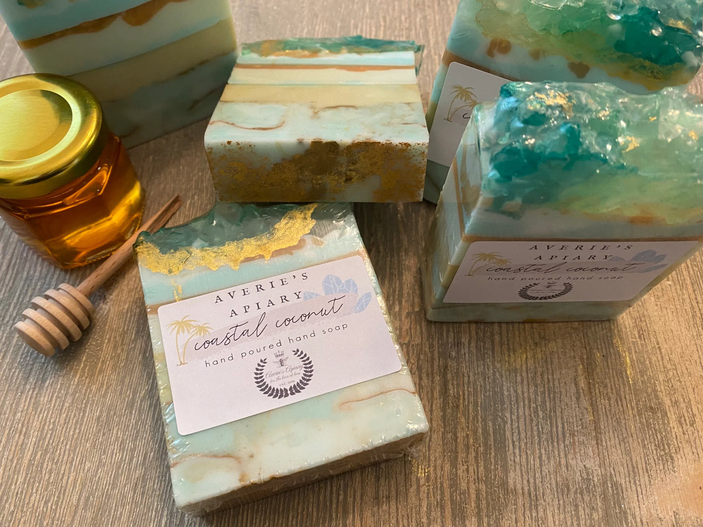 Averies' Apiary Coastal Coconut Soap Bar