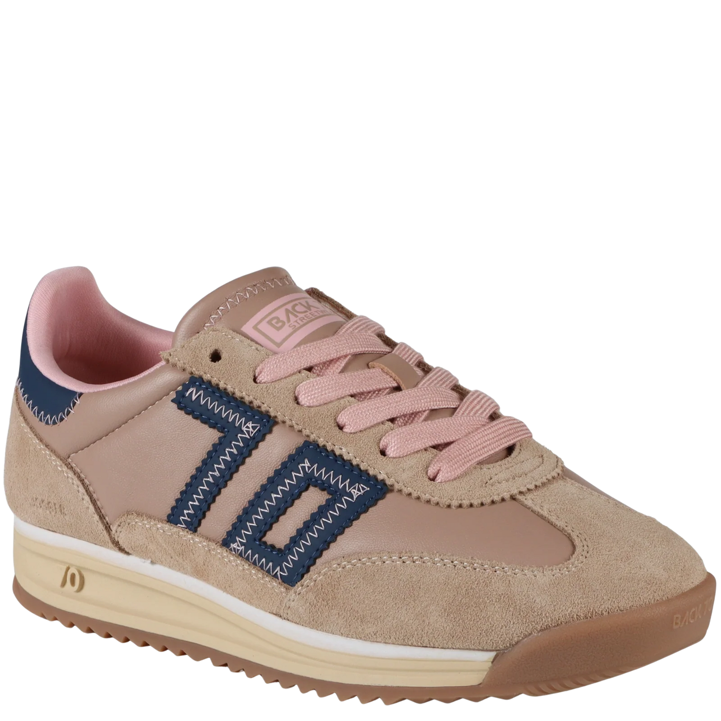 Back 70 Jogger Z In Camel Navy Pink Sneakers