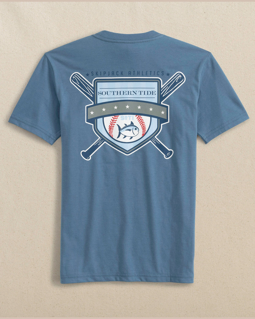 Southern Tide Kids Homerun Athletics Short Sleeve T-Shirt
