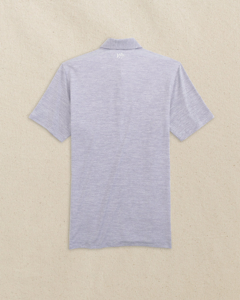 Southern Tide Men's LSU 2025 Baseball National Champions Driver Spacedye Polo