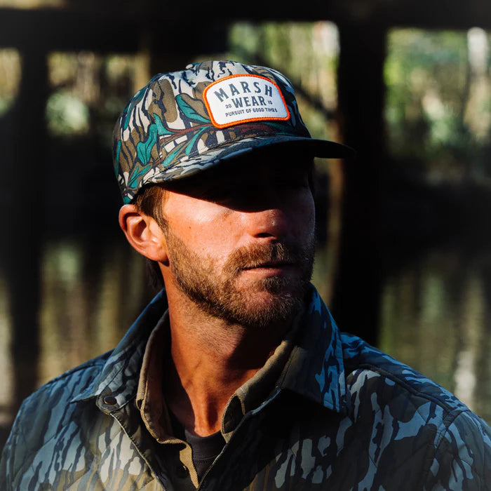 Marsh Wear Men's Drummond Mossy Hat-Green Leaf
