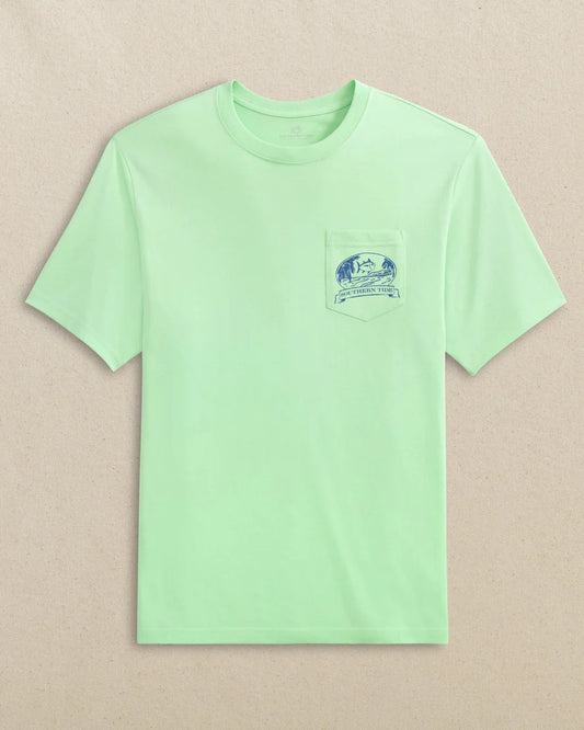 Southern Tide Men's Palm Hammock Time to Coast Short Sleeve T-Shirt