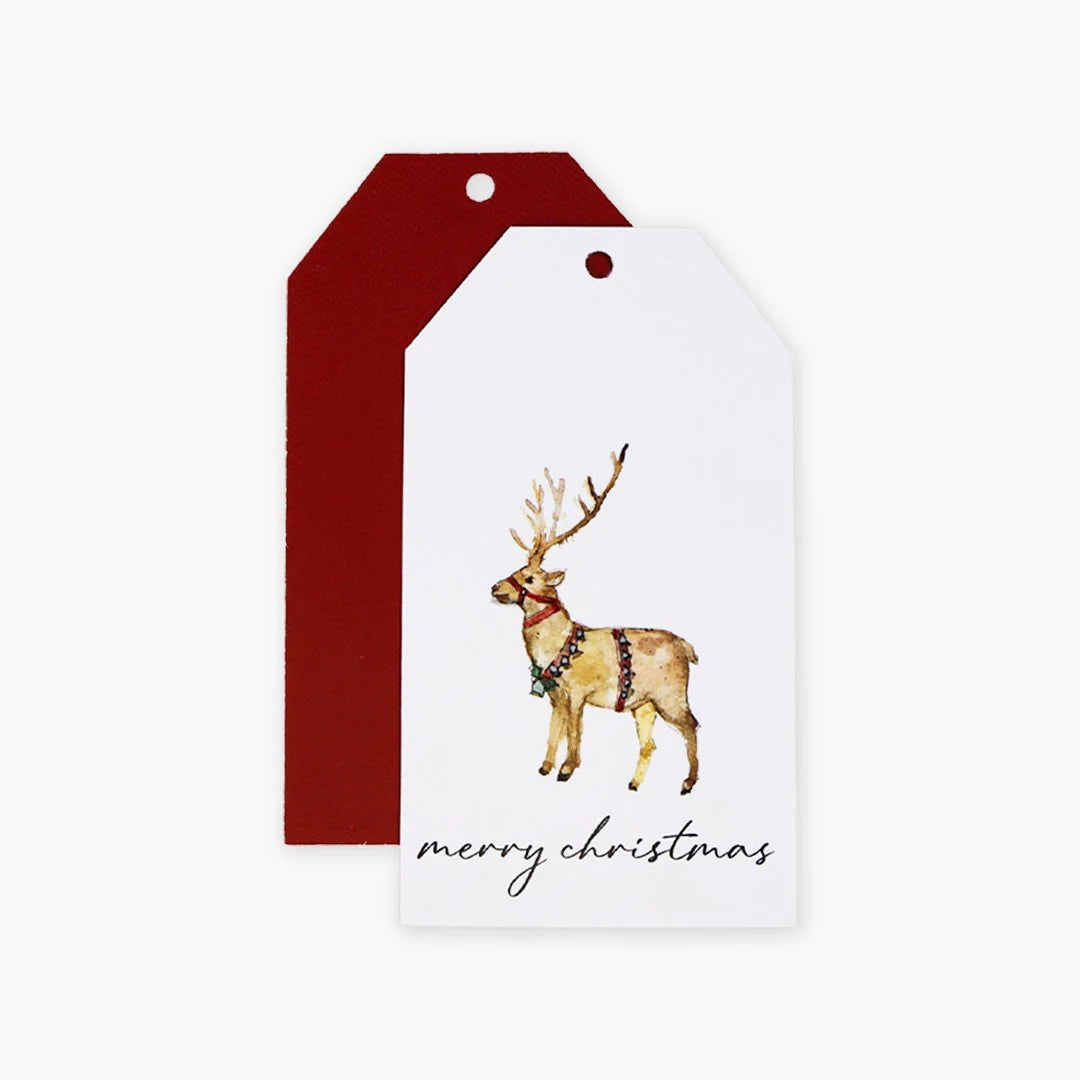 Anne Neilson Reindeer Gift Tags