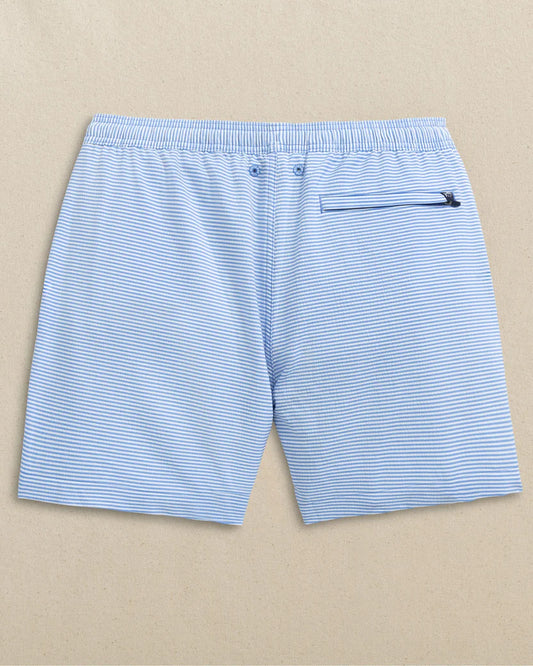 Southern Tide Men's Seersucker Stripe Maritime Swim Trunk
