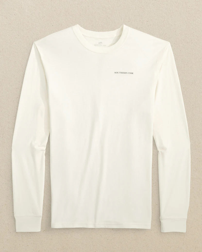 Southern Tide Men's Redfish Rod Long Sleeve T-Shirt