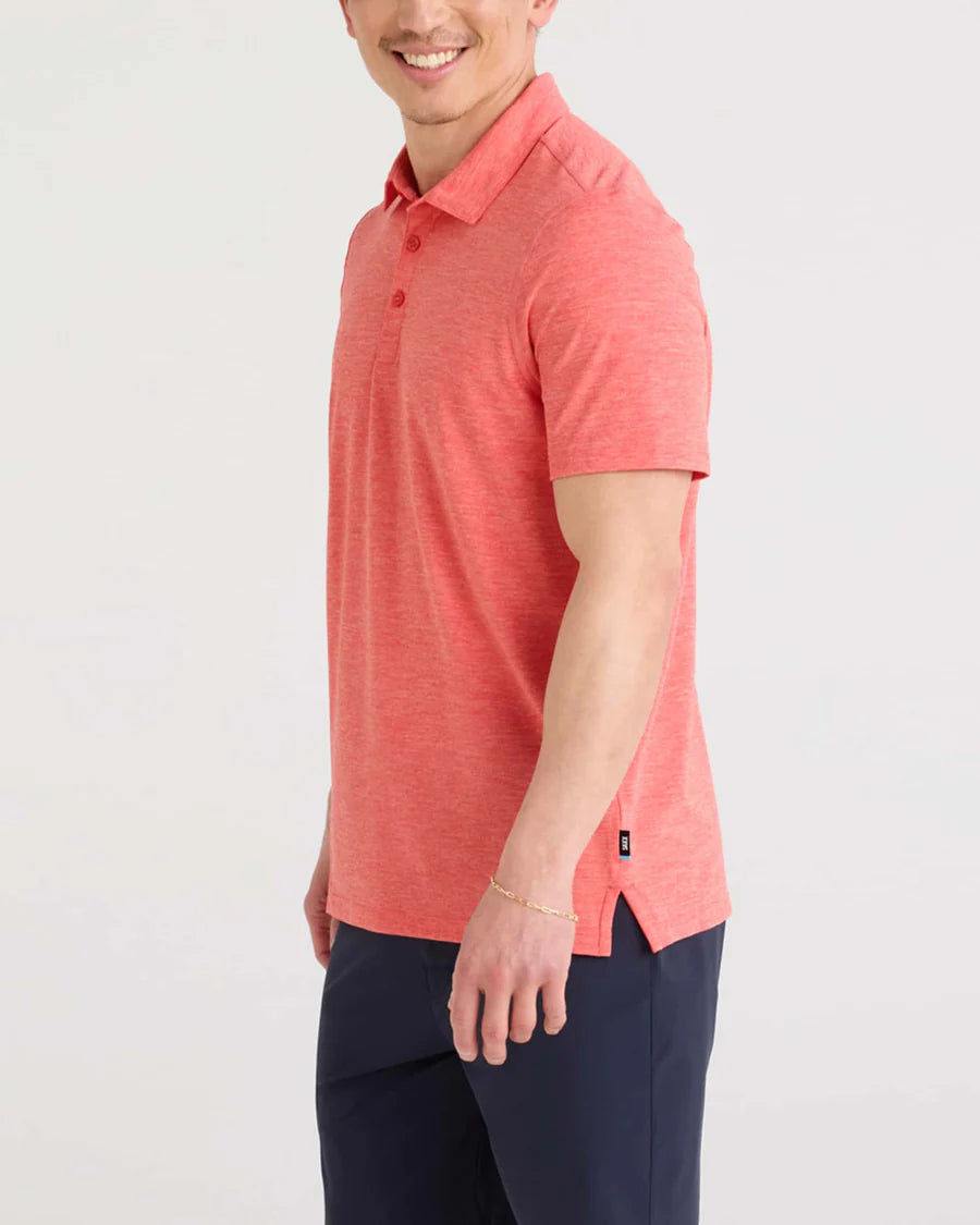 Saxx DropTemp All Day Cooling UPF Performance Polo