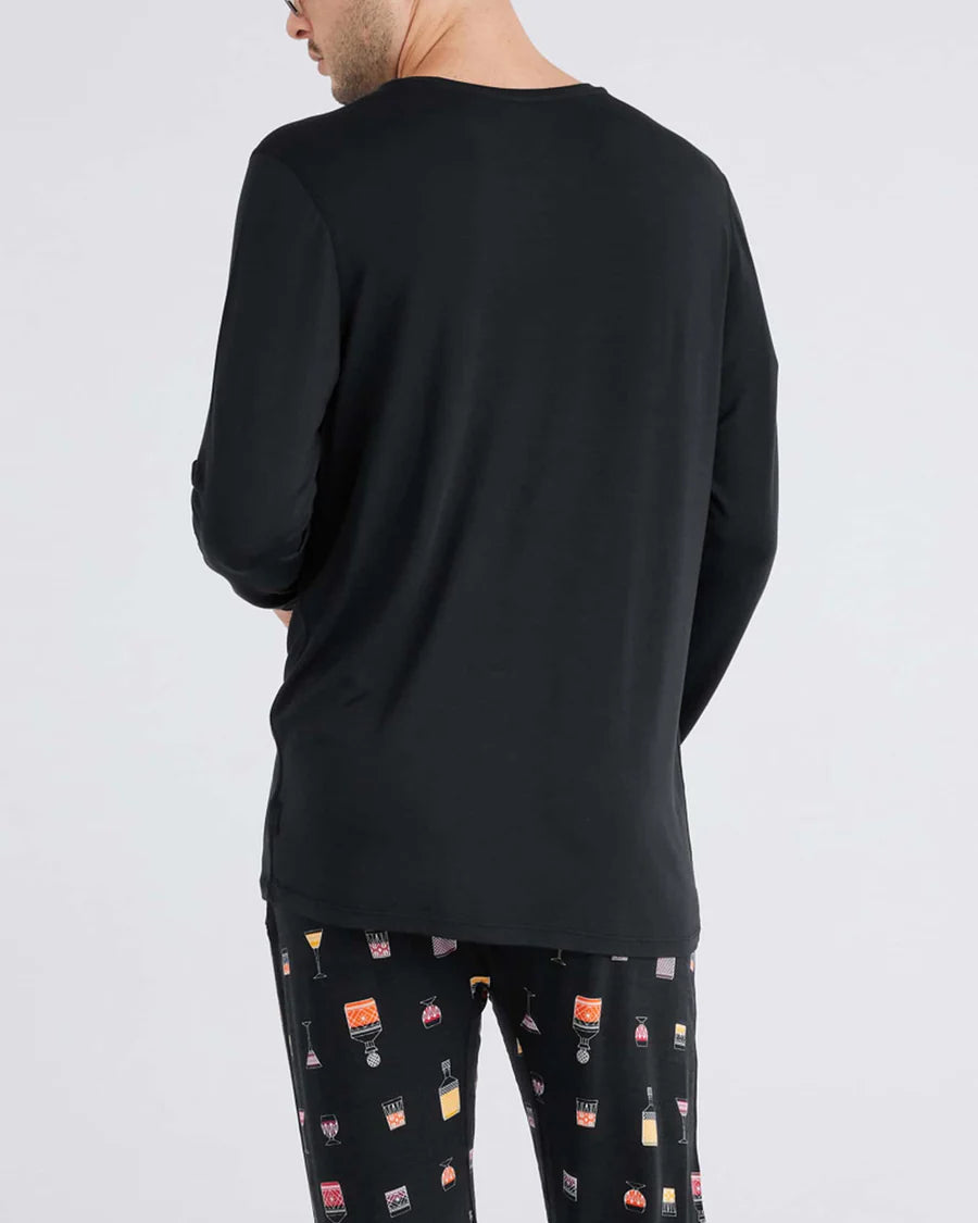 Saxx Snooze Super Soft Modal Sleep Long Sleeve Tee