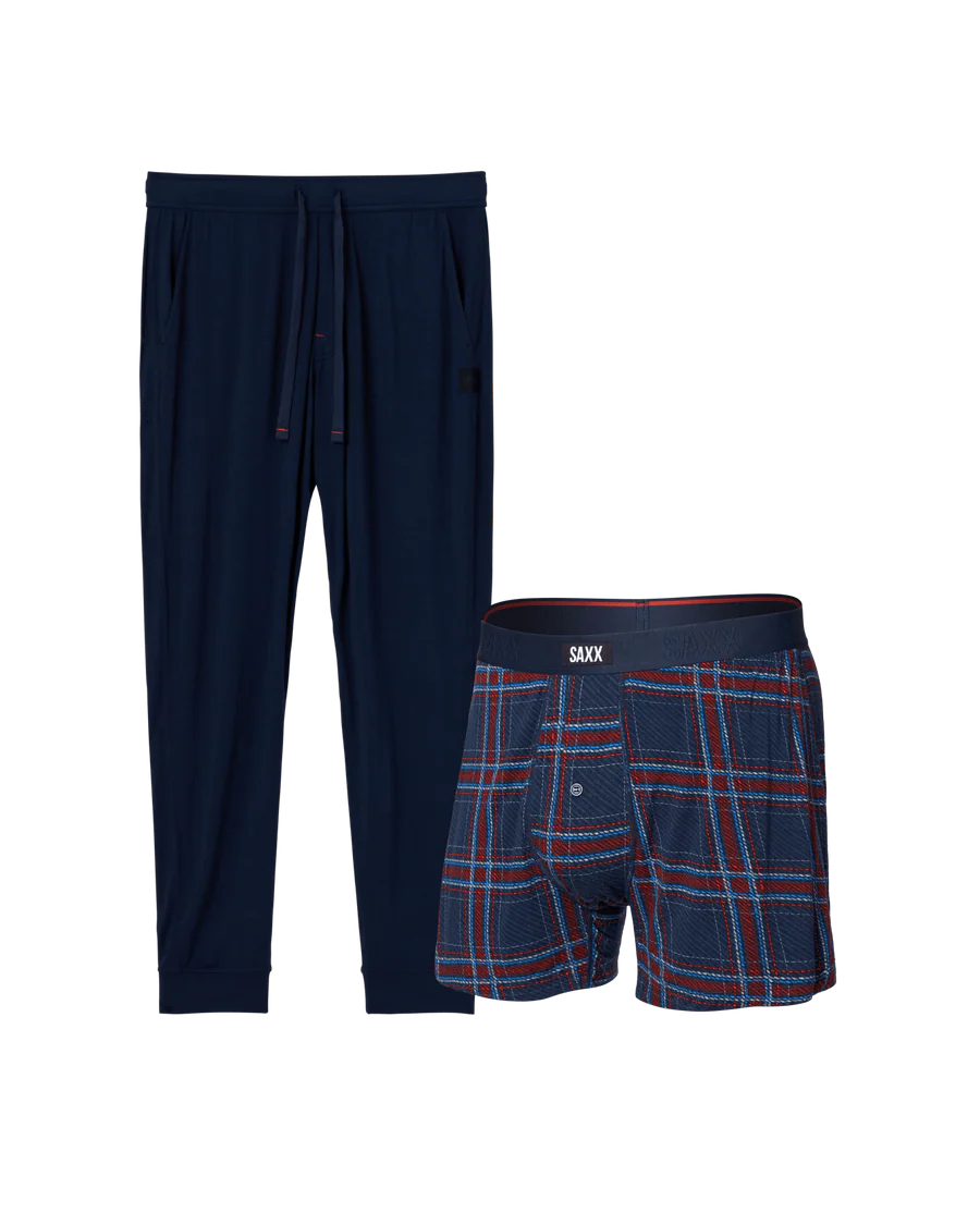 Saxx Snooze Gift Box Sleep Pant 29" and Loose Boxer Short 5"