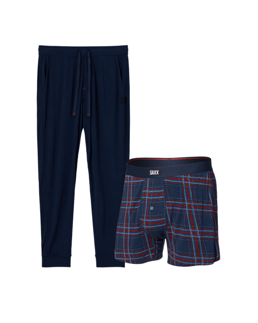 Saxx Snooze Gift Box Sleep Pant 29" and Loose Boxer Short 5"