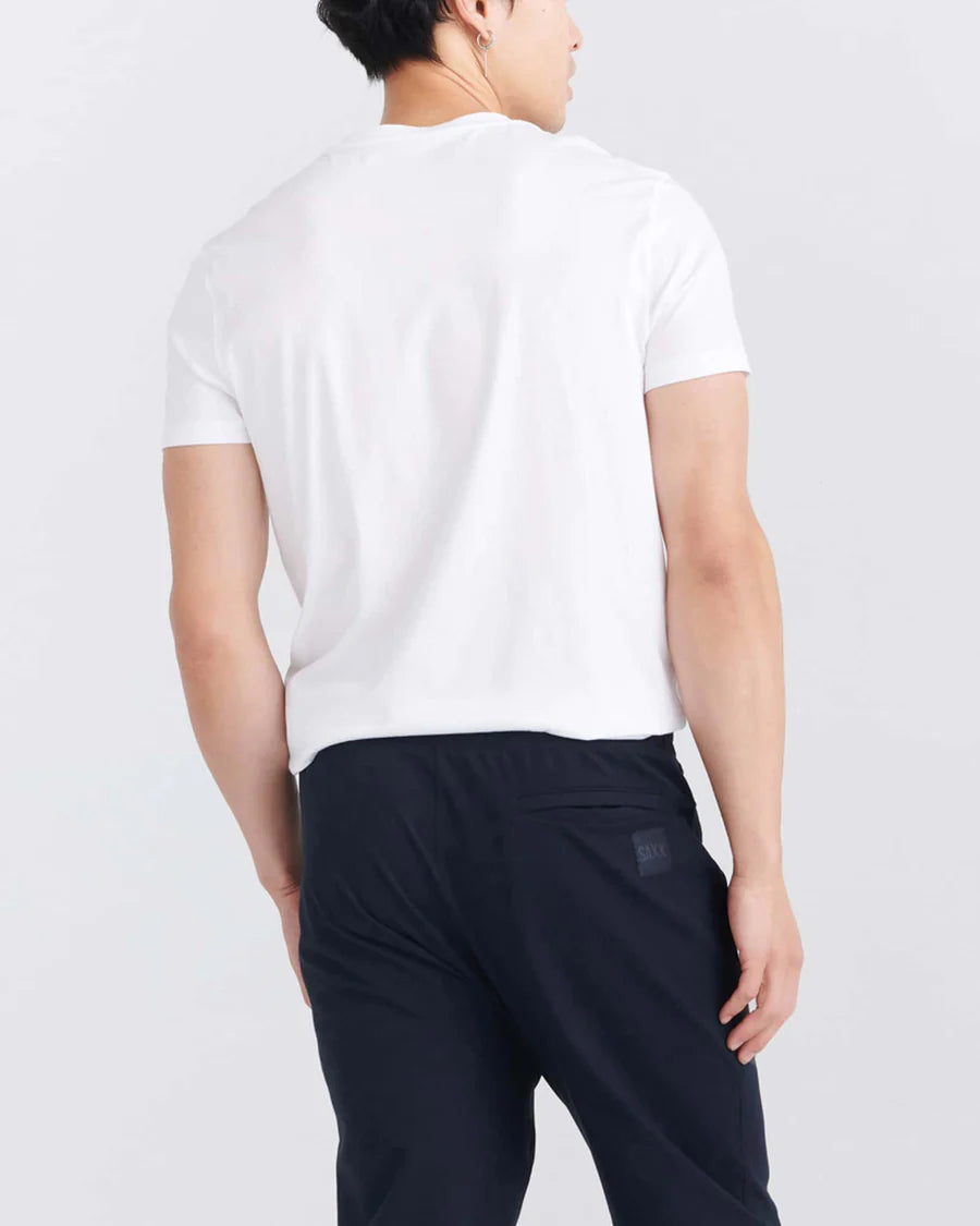 Saxx DropTemp® Cooling Cotton Cooling Cotton Crew Neck Undershirt- White