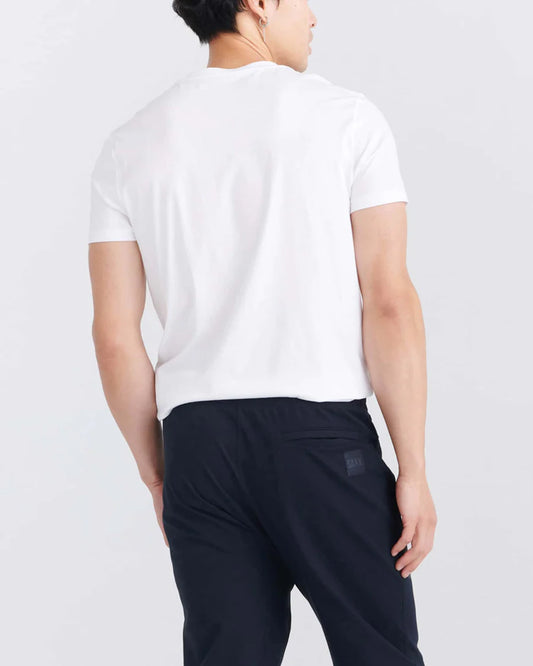 Saxx DropTemp® Cooling Cotton Cooling Cotton Crew Neck Undershirt- White