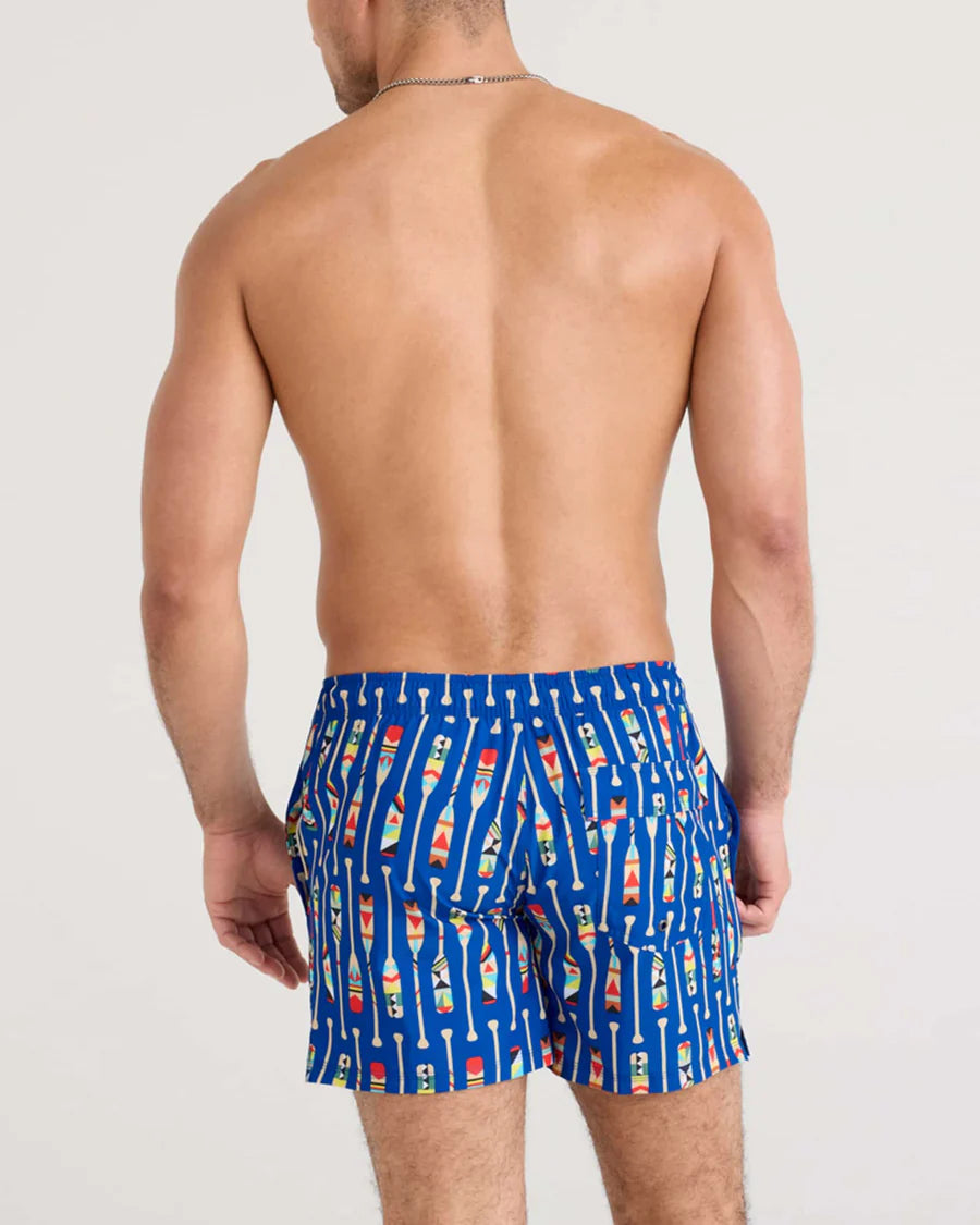 Saxx Men's Oh Buoy Two In One 5" Swim Volley Short With Liner