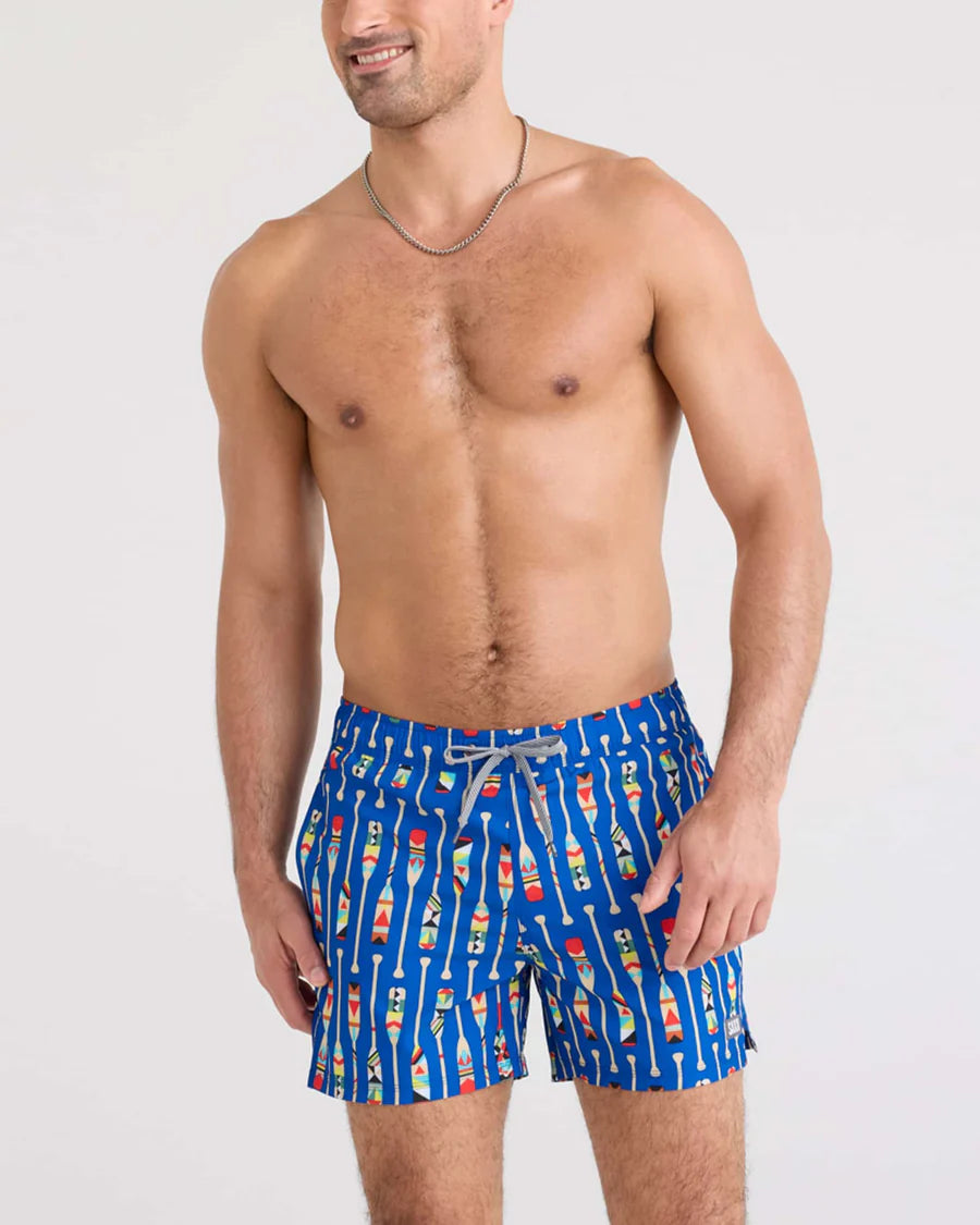 Saxx Men's Oh Buoy Two In One 5" Swim Volley Short With Liner