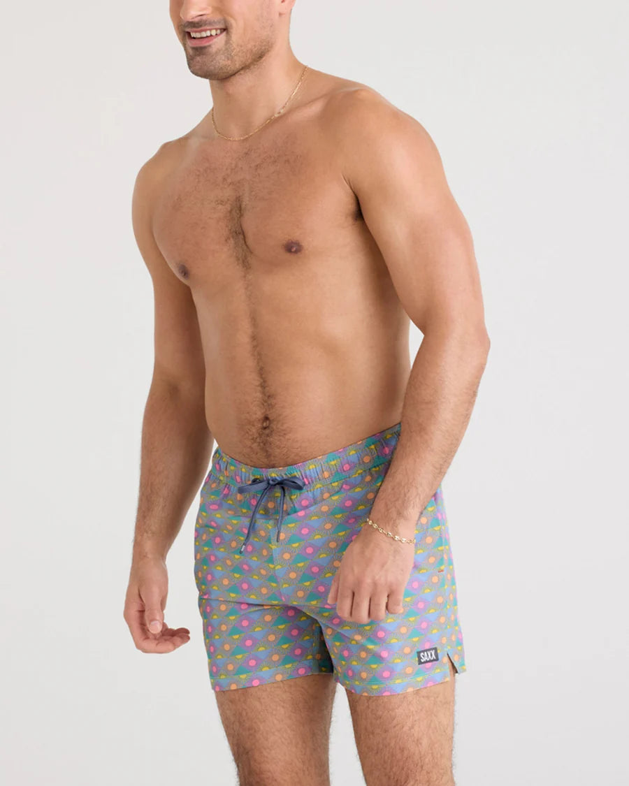 Saxx Men's Oh Buoy Two In One 5" Swim Volley Short With Liner