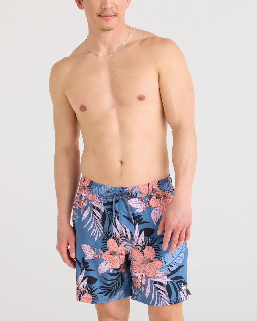 Saxx Men's Oh Buoy Two In One 7" Swim Volley Short With Liner