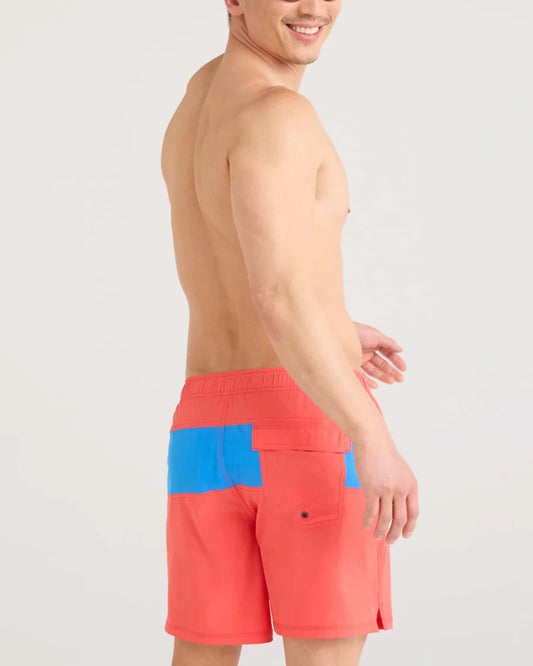 Saxx Men's Oh Buoy Two In One 7" Swim Volley Short With Liner