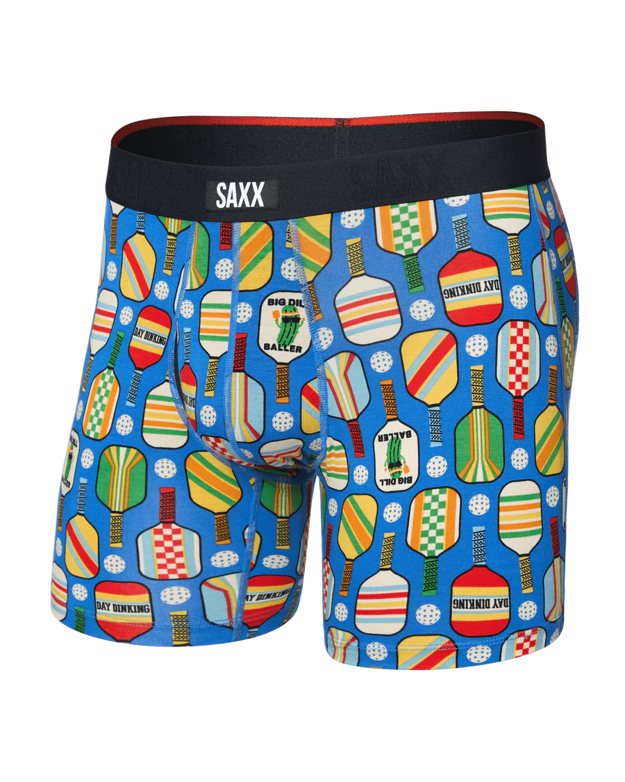 Saxx Vibe Xtra Soft Comfort Soft Comfort Boxer Brief 6"- Day Dinking