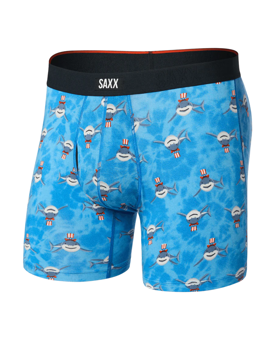 Saxx Vibe Xtra Soft Comfort Soft Comfort Boxer Brief 6"- I Want You