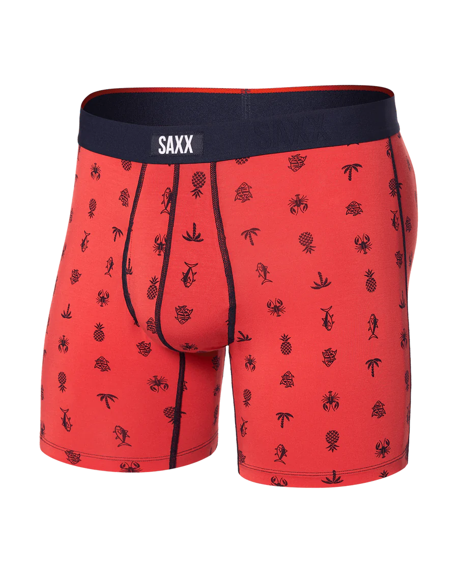 Saxx Men's Vibe Xtra Soft Comfort Boxer Brief-6"