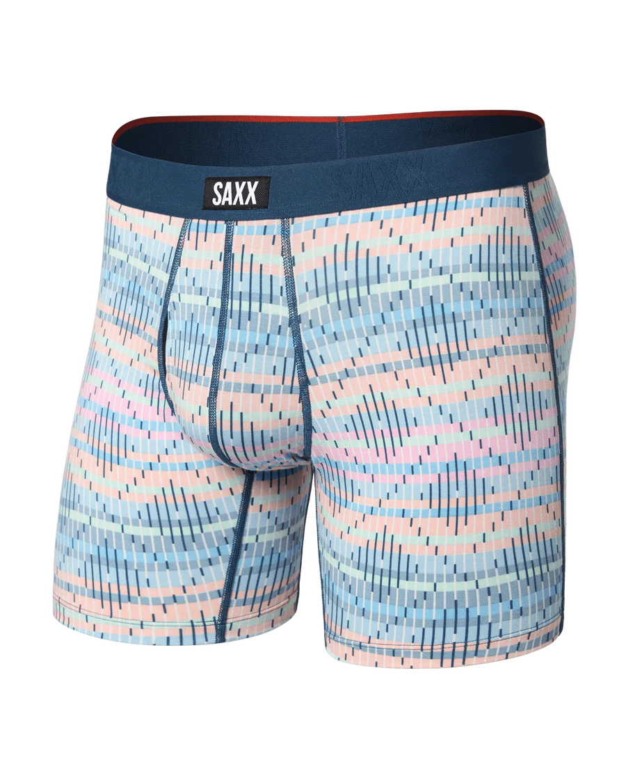 Saxx Vibe Xtra Soft Comfort Soft Comfort Boxer Brief 6" | Summer Weave