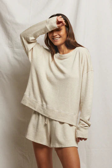 Perfectwhitetee Tyler French Terry Cotton Sweatshirt