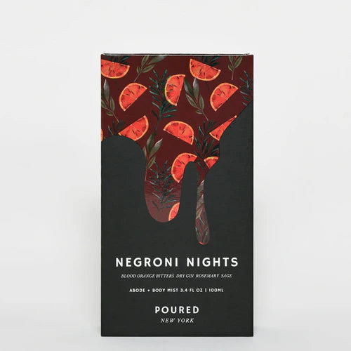 Poured New York Negroni Nights Abode And Body Mist 3.4 FL OZ / 100 ML