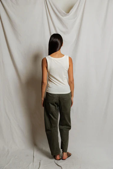 PerfectWhiteTee Vicky Hemp Cotton Tank Top