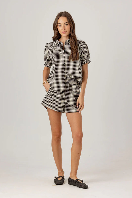 We Are Sundays Gingham Fuller Shorts