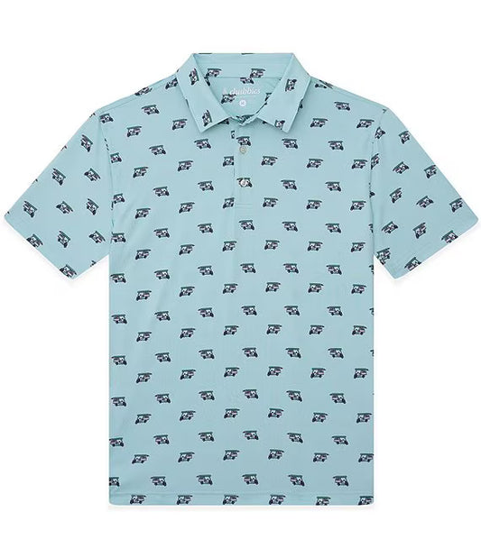 Chubbies Men's Performance Polo- The Birdie Juice